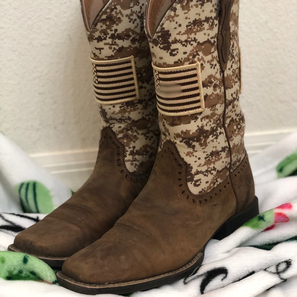 Ariat patriotic boots